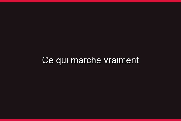 Les meilleures méthodes